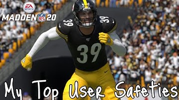 The Top User Safeties In Madden 20!