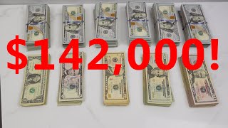 Money Count - $142,000 Cash