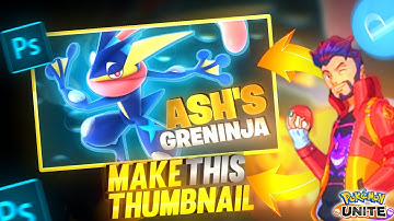 Make Thumbnail like @AapkaPokeGamer | How to make Pokemon unite Thumbnail | gaming Thumbnail