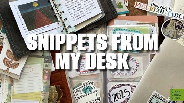 SFMD 100: Pen Logging in all the Notebooks. Ephemera Sorting. Yet again.