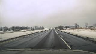 Windy day in near Windom, MN