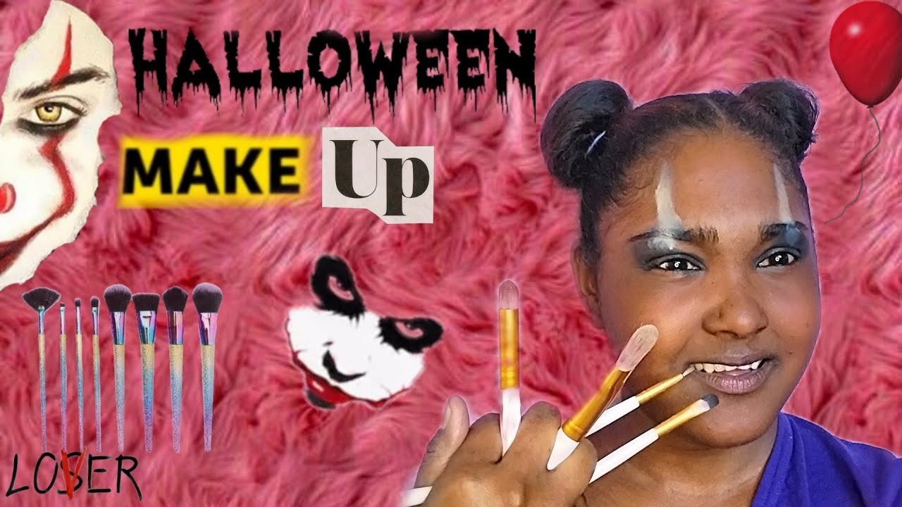 Vidéo 4: MONE FER ENE MAKE UP HALLOWEEN (mone esseyé)