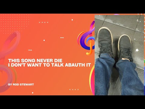 hits 70s song "I Don't want to talk abauth it " by Rod Stewart Cover lovesong #legend #music#viral