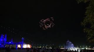 ODESZA drone formation at Coachella 2018