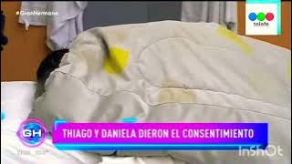 Thiago y dani  En Boca  de todos  GH  @Mitelefe