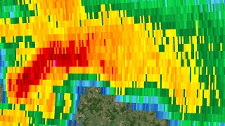 2019 Canton, Texas Supercell Radar Loop