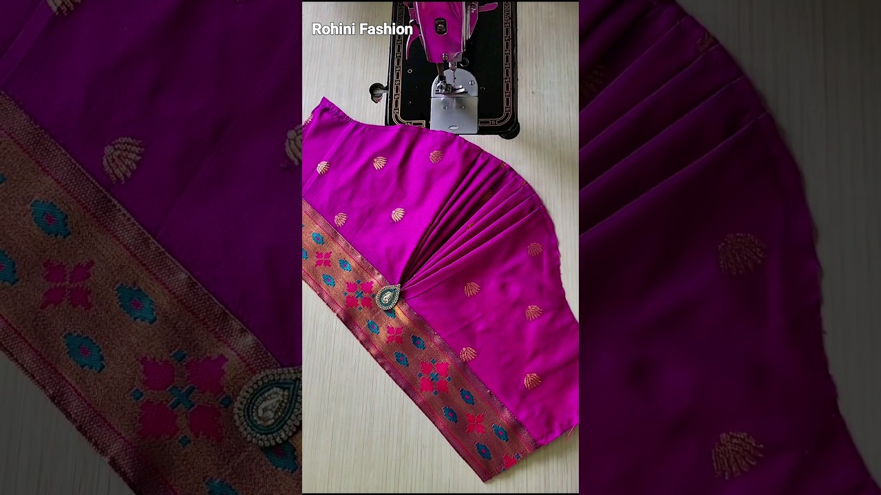 Beautiful model puff sleeve design 