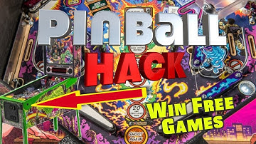 Pinball Hack!!! How To Win Free Games - Big Wins! Arcade Show