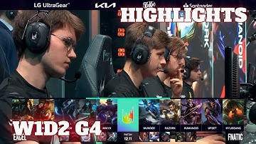 XL vs FNC - Highlights | Week 1 Day 2 S12 LEC Summer 2022 | Excel vs Fnatic W1D2