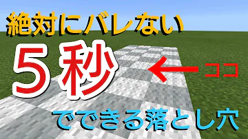 レバー式 落とし穴 マイクラ Mp3