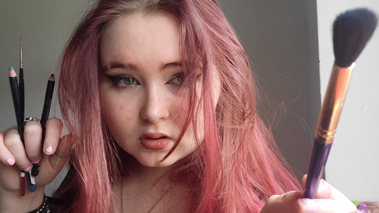 ASMR Doing Your Makeup for a Shoot (you're a model)