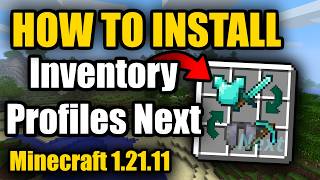 How to Install Inventory Profiles Next for Minecraft 1.21.11 (2026)!
