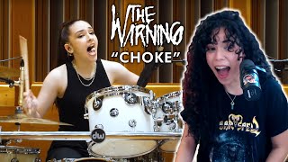 The Warning "Choke" REACTION ✨ Metal Guitarist Reacts