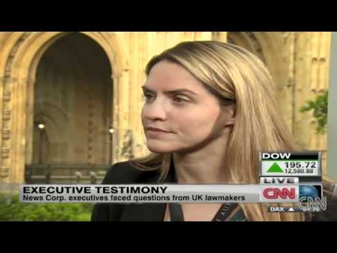 Louise Mensch &#39;Terrified&#39; Questioning Rupert Murdoch - NOTW Phone Hacking *NEW* - YouTube