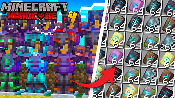 I Collected Every ARMOR TRIM in Minecraft Hardcore