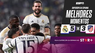 Thumbnail for REAL MADRID BATE ATLÉTICO DE MADRID EM CLÁSSICO INSANO E VAI À FINAL DA SUPERCOPA DA ESPANHA
