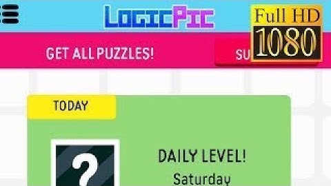 Logic Pic Picture Puzzle Game Review 1080p Official Tapps Games
