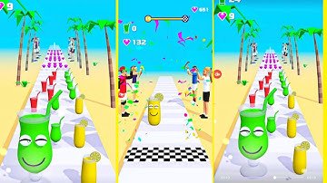 Satisfying  mobile games 2023 julce run all levels gameplay walkthrough Android iOS max o5hpd new