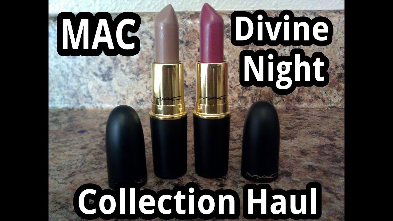 MAC DIVINE NIGHT COLLECTION HAUL AND LIPSWATCHES Ft. Private Party and Exclusive Event