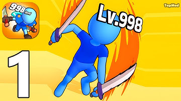 Hit & Run Solo Leveling - Gameplay Walkthrough Part 1 Stickman Solo Leveling Level 1-9 (iOS, Android