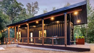 Possibly The Most Stunning Container Home with Waterfall
