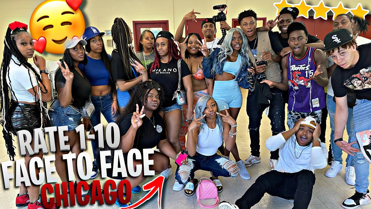 RATE 110 BUT FACE TO FACE! CHICAGO EDITION 😳🔥 YouTube