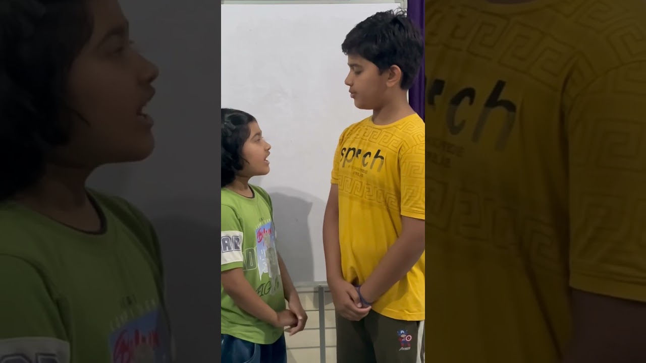 Two Smart Children Teaching About Part of Speech in English Grammar ! 