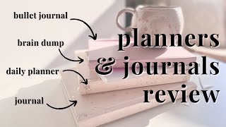 A Review of my 2022 Journals & Planners