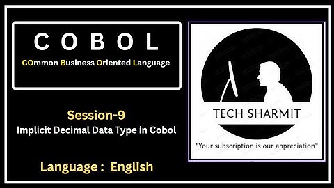 Implicit Decimal  data Type in COBOL | Cobol Training | Cobol programming |  Cobol programming |