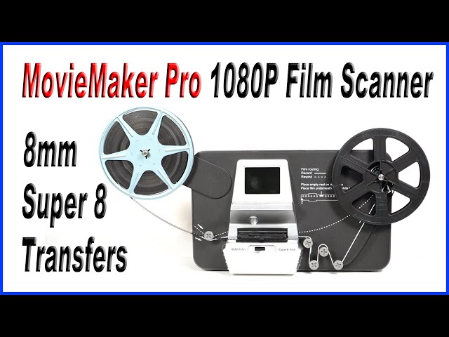 Eyesen 8mm & Super 8 Reels to Digital MovieMaker Film Scanner Converter  M-127B Full Review Tutorial 