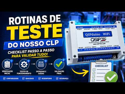 Rotina de Teste e Check List do nosso CLP Apollo