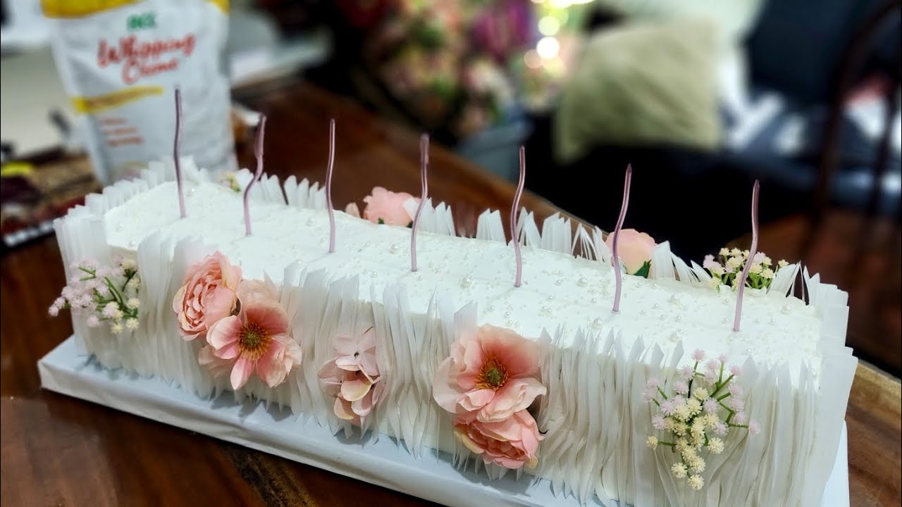 TRENDING SLAB CAKE TUTORIAL 