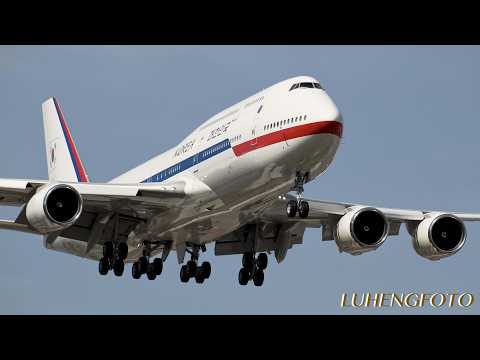 G7 Summit Aircraft Arrivals in Geneva | Air Force One, India One & World Leaders' Jets