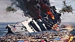 13 minutes ago! A Russian Ka-52 helicopter destroyed a US aircraft carrier carrying 98 fighter jets. 13 minutes ago! A Russian Ka-52 helicopter destroyed a US aircraft carrier carrying 98 fighter jets.