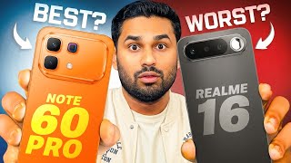 Infinix Note 60 Pro 5G vs Realme 16 5G | Full Comparison | Kaunsa Best Hai? 