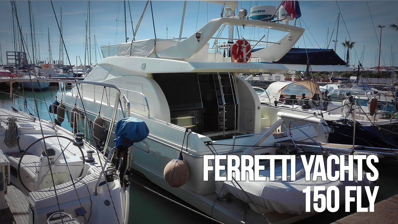 Ferretti 150 fly | Barca a motore usata del cantiere Ferretti Yachts. Flybridge in vendita