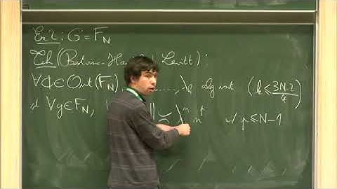 Dr. Camille Horbez | Growth under automorphisms of hyperbolic groups