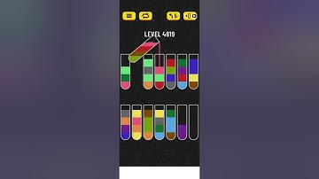 water sort puzzle level 4819