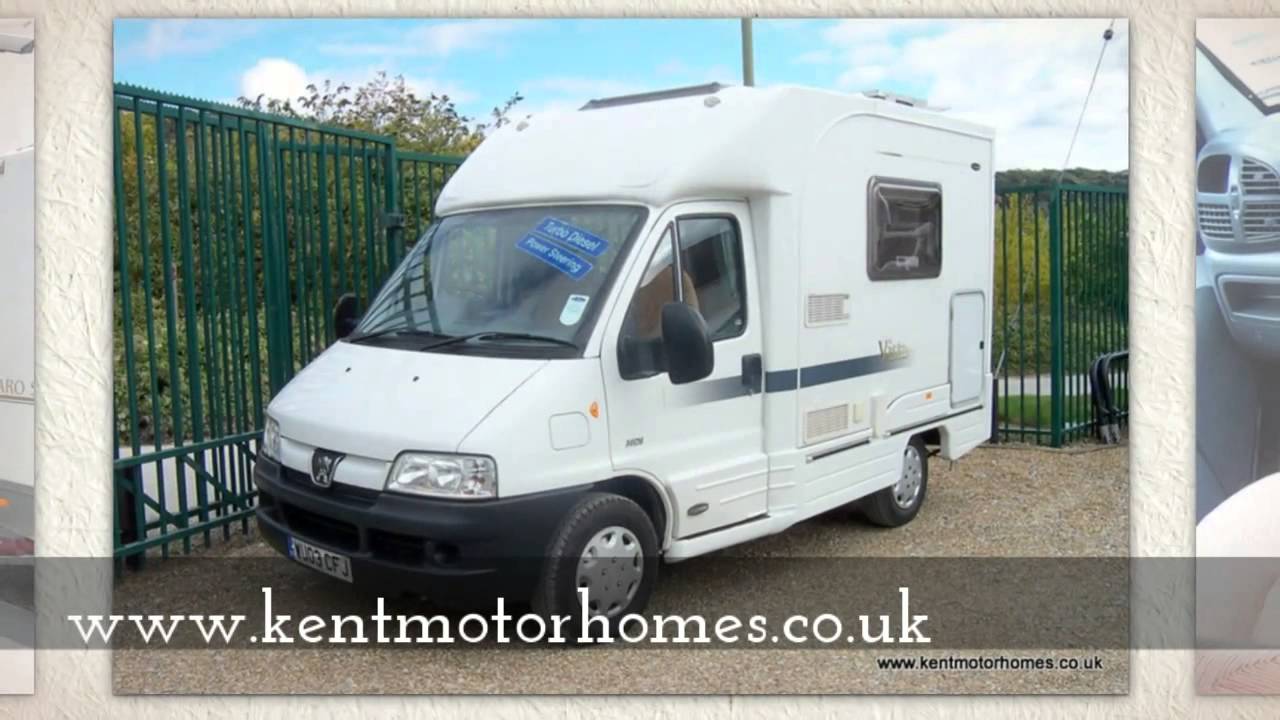 Peugeot Boxer Autocruise Vista Motorhome at Kent Motorhome Centre YouTube