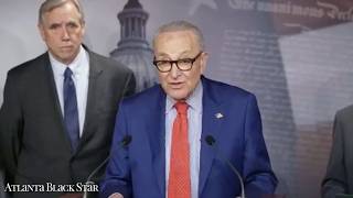 Chuck Schumer Tears Into Republican Colleagues In Press Briefing