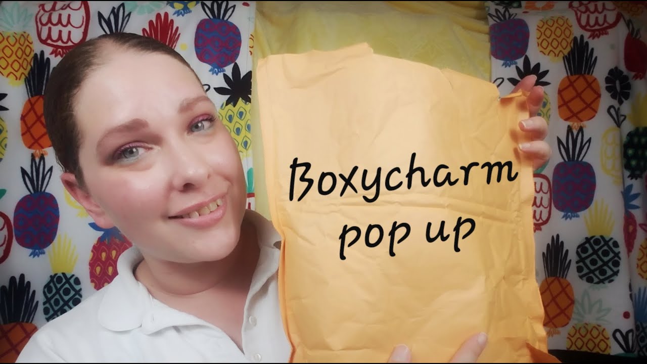 BoxyCharm pop up haul unboxing