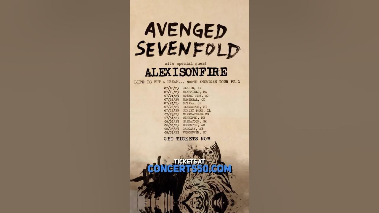 Avenged Sevenfold: Life Is But A Dream…North American Tour