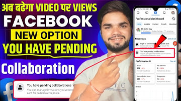 You Have Pending Collaboration Facebook | Facebook Collaboration Notification Not Showing | Accept