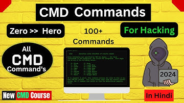 [ Hindi ] Top-100+ CMD Commands ||  CMD Commands Tutorial & Course  || New  CMD Commands 2024