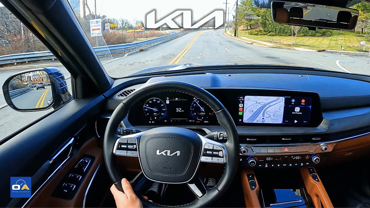 Kia Telluride SX-Prestige X-Pro V6 2025 года | Тест-драйв от первого лица: впечатления и обзор | 4K