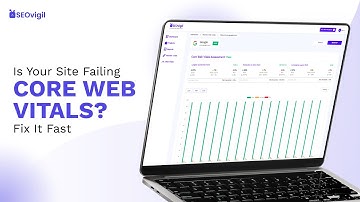 Monitor Core Web Vitals in Seconds | Track LCP, INP, CLS Easily | SEOvigil
