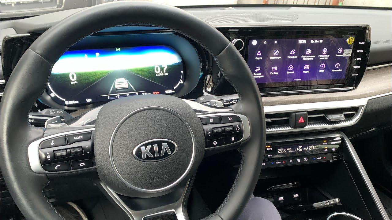 Прошивка магнитолы Kia K5 DL3 2022 Русификация мултимедия и панели ...