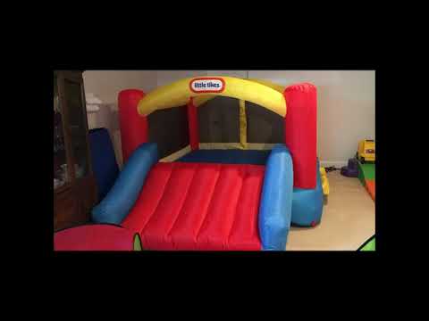 Customer Reviews Little Tikes Jump 'n Slide Inflatable Bouncer