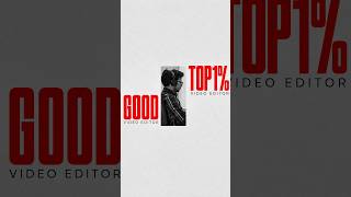 WANT TO BECOME A TOP 1% VIDEO EDITOR PART 3