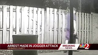 Arrest made in jogger attack